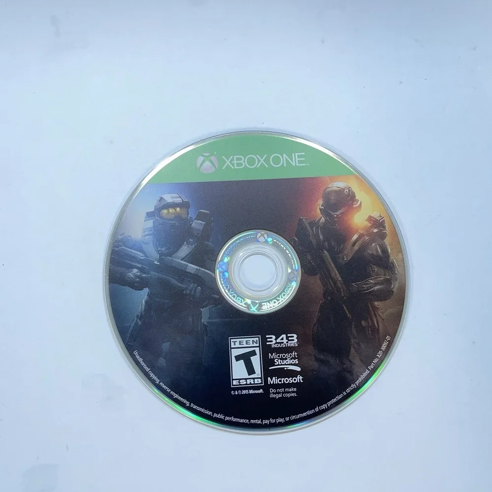 Halo 5 Guardians Microsoft XBOX One 2015 With Inserts No Manual Tested/Works